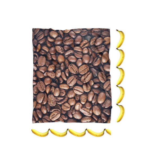 Coffee Invasion Blanket-Gooten-| All-Over-Print Everywhere - Designed to Make You Smile