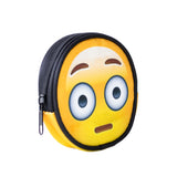 Dazed Emoji Coin Purse-Shelfies-One Size-| All-Over-Print Everywhere - Designed to Make You Smile