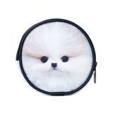 Fluffy Dog Coin Purse-Shelfies-One Size-| All-Over-Print Everywhere - Designed to Make You Smile