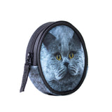 Grey Cat Coin Purse-Shelfies-One Size-| All-Over-Print Everywhere - Designed to Make You Smile