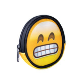 Grimacing Emoji Coin Purse-Shelfies-One Size-| All-Over-Print Everywhere - Designed to Make You Smile
