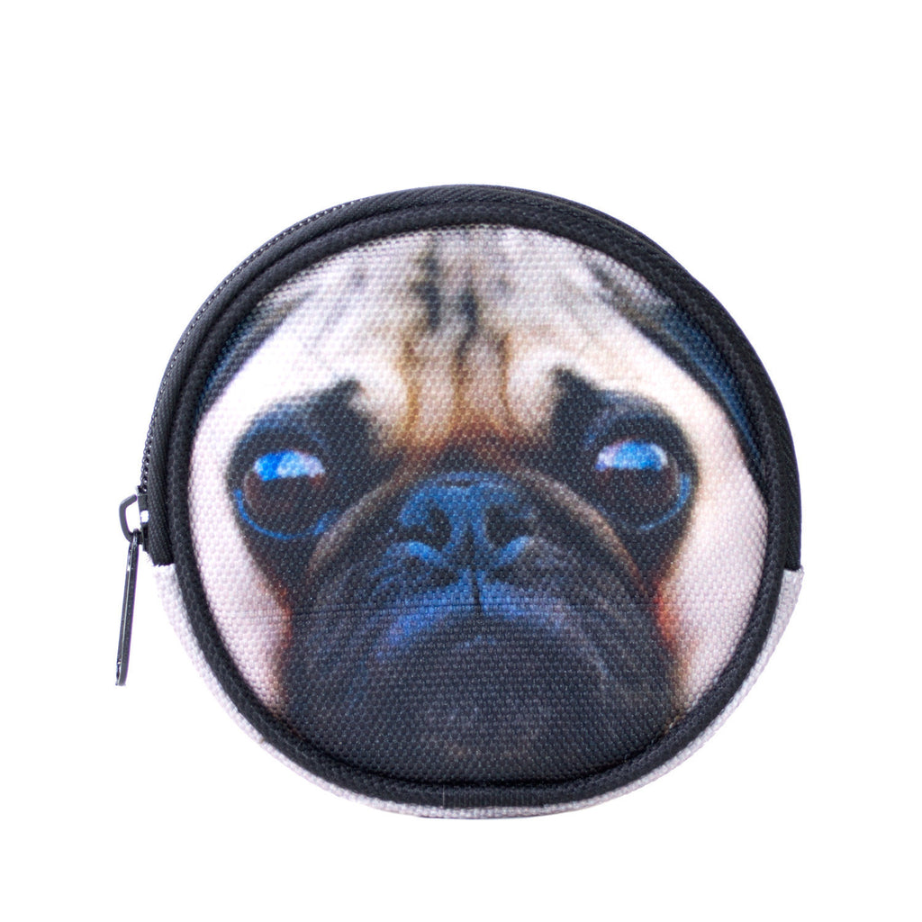 adorable rainbow pug coin purse🌈💖, the print is on