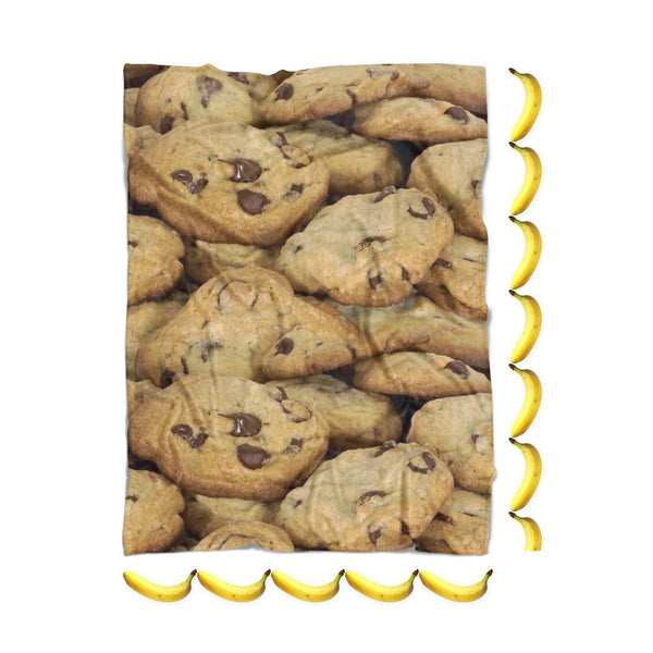 Cookies Invasion Blanket-Gooten-| All-Over-Print Everywhere - Designed to Make You Smile