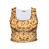 Ramen Invasion Crop Tank-Shelfies-| All-Over-Print Everywhere - Designed to Make You Smile
