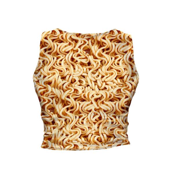 Ramen Invasion Crop Tank-Shelfies-| All-Over-Print Everywhere - Designed to Make You Smile