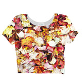 Fall Leaves Crop Top-Shelfies-| All-Over-Print Everywhere - Designed to Make You Smile