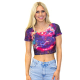 G11 Dot 7 Crop Top-Shelfies-| All-Over-Print Everywhere - Designed to Make You Smile