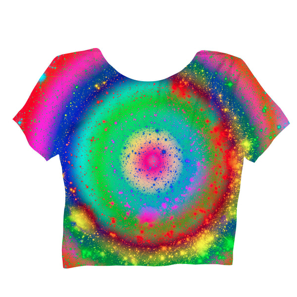 Psycho Kitty Crop Top-Shelfies-| All-Over-Print Everywhere - Designed to Make You Smile