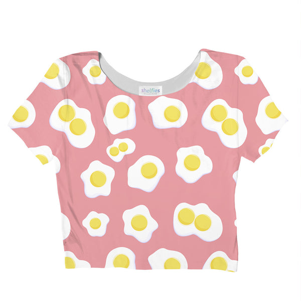 Sunny Side Crop Top-Shelfies-| All-Over-Print Everywhere - Designed to Make You Smile