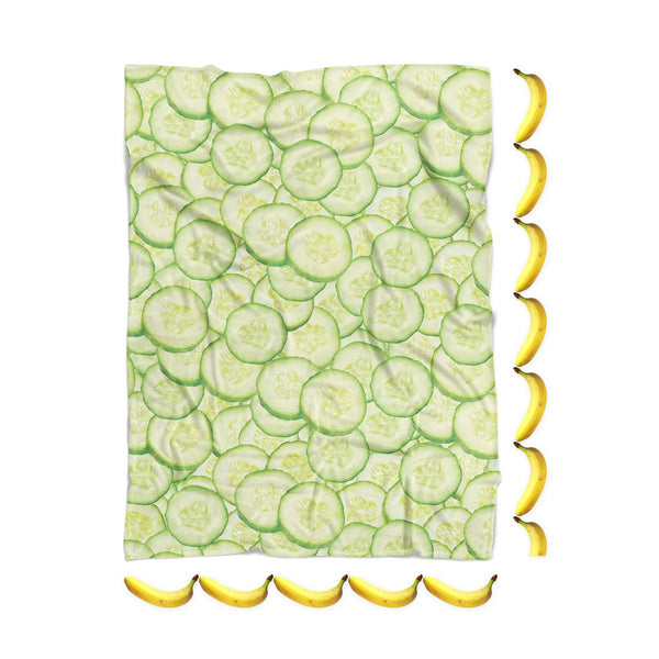 Cucumber Invasion Blanket-Gooten-| All-Over-Print Everywhere - Designed to Make You Smile