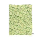 Cucumber Invasion Blanket-Gooten-Cuddle-| All-Over-Print Everywhere - Designed to Make You Smile