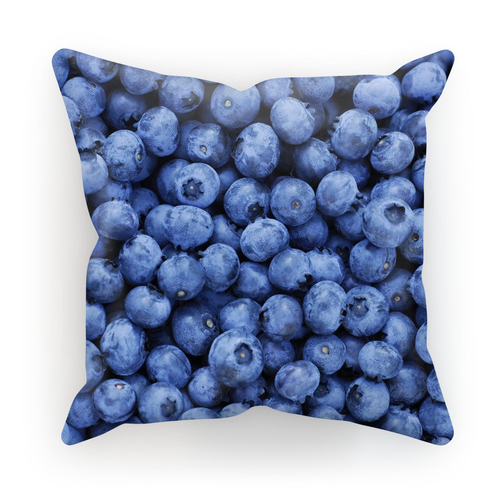 Blueberry Invasion Cushion-kite.ly-18"x18"-| All-Over-Print Everywhere - Designed to Make You Smile