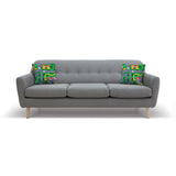 Carpet Track Cushion-kite.ly-18"x18"-| All-Over-Print Everywhere - Designed to Make You Smile