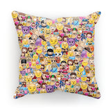 Emoji Invasion Cushion-kite.ly-18"x18"-| All-Over-Print Everywhere - Designed to Make You Smile
