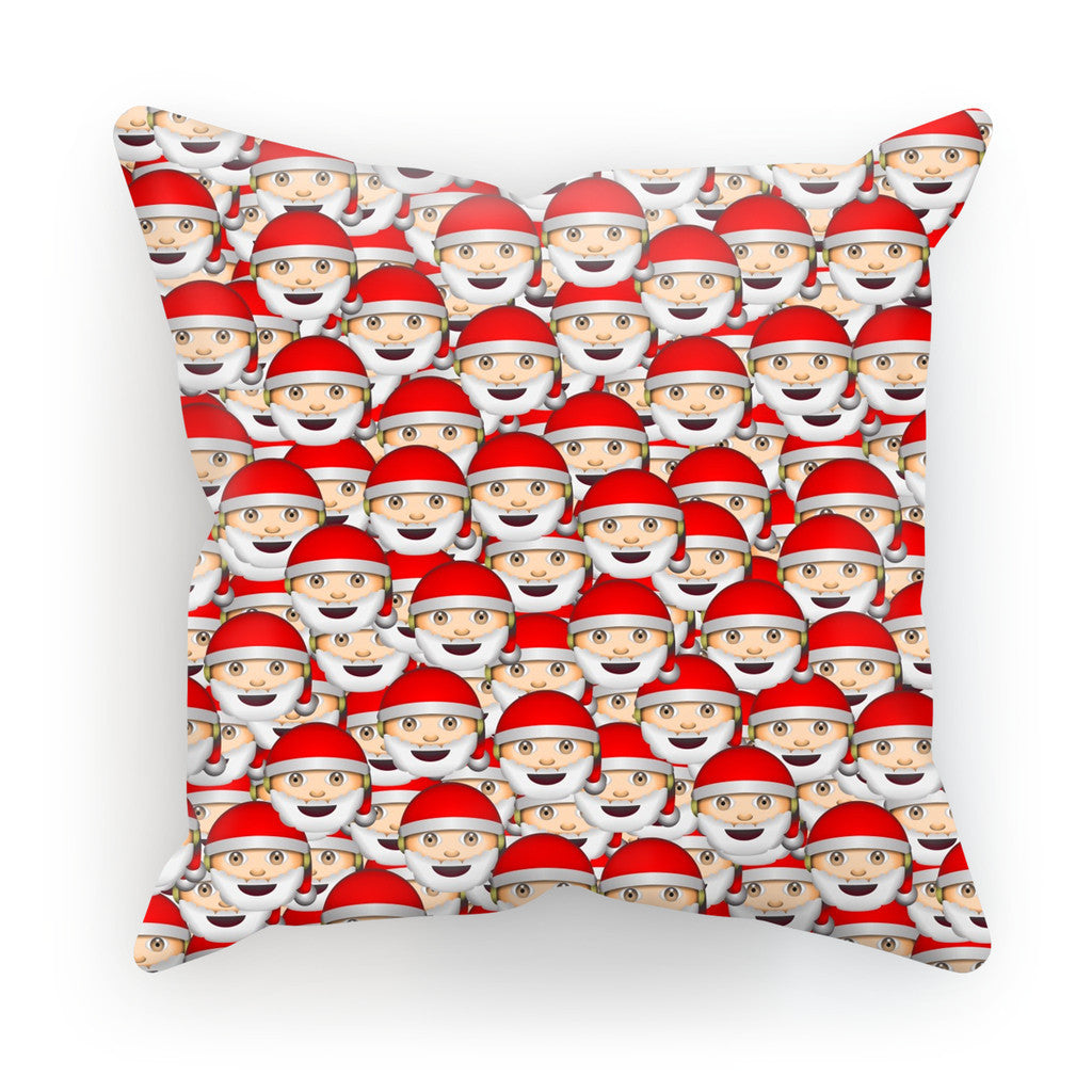 Emoji Santa Invasion Cushion-kite.ly-18"x18"-| All-Over-Print Everywhere - Designed to Make You Smile