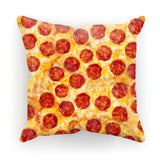 Pizza Invasion Cushion-kite.ly-18"x18"-| All-Over-Print Everywhere - Designed to Make You Smile