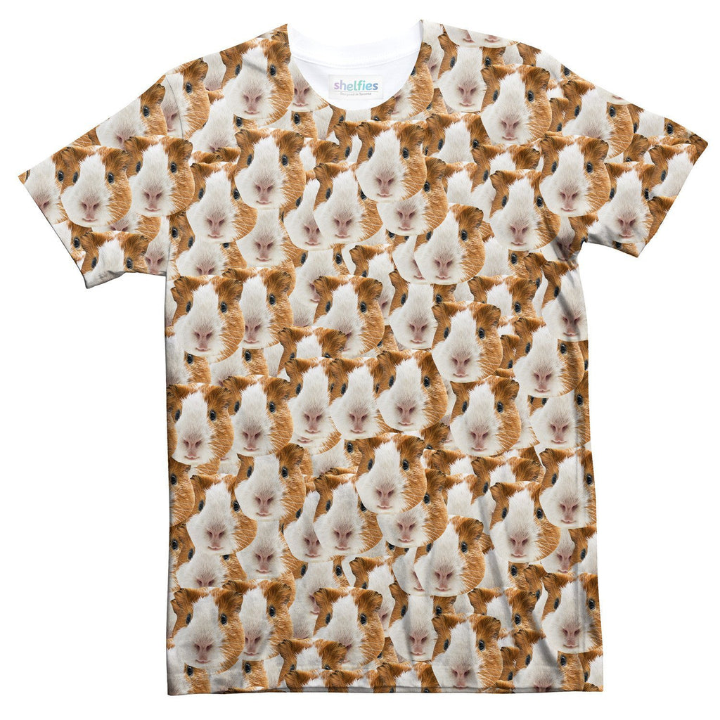 Animal Face Custom T-Shirt-Shelfies-| All-Over-Print Everywhere - Designed to Make You Smile