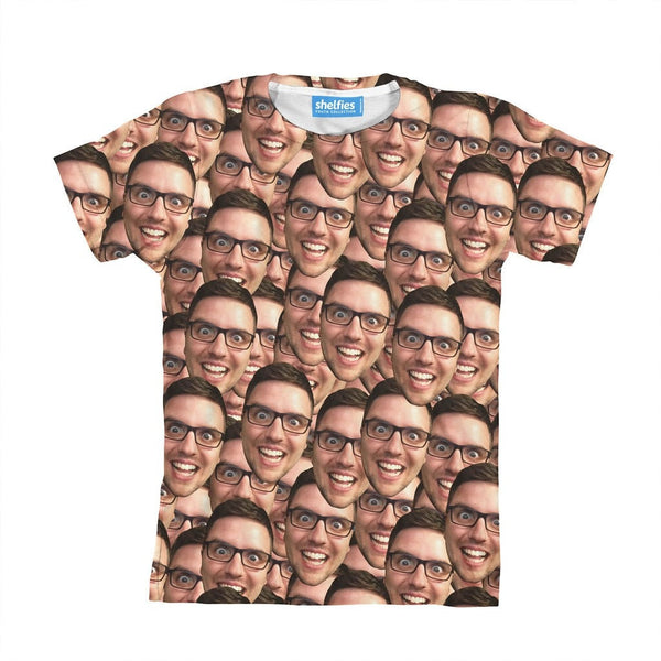 Your Face Custom Youth T-Shirt-Shelfies-| All-Over-Print Everywhere - Designed to Make You Smile