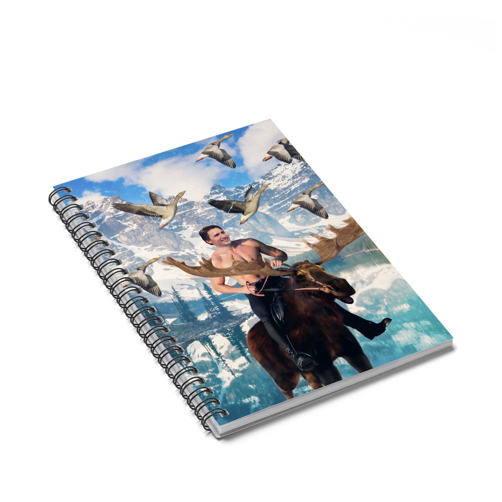 Moosin Trudeau Spiral Notebook-Printify-Spiral Notebook-| All-Over-Print Everywhere - Designed to Make You Smile