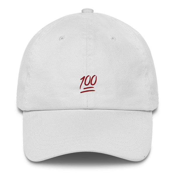 100 Dad Hat-Shelfies-White-| All-Over-Print Everywhere - Designed to Make You Smile