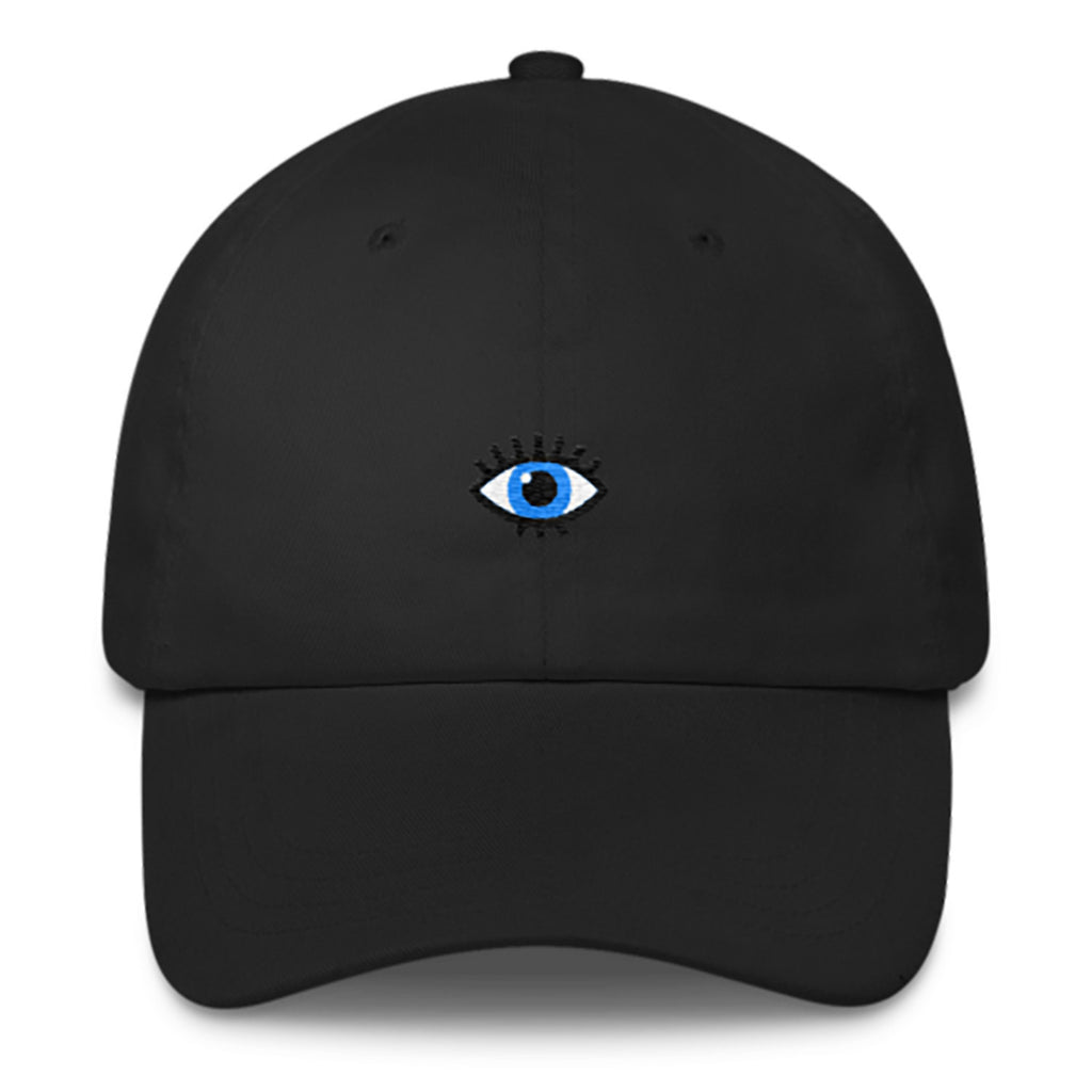 Eye Dad Hat-Shelfies-Black-| All-Over-Print Everywhere - Designed to Make You Smile