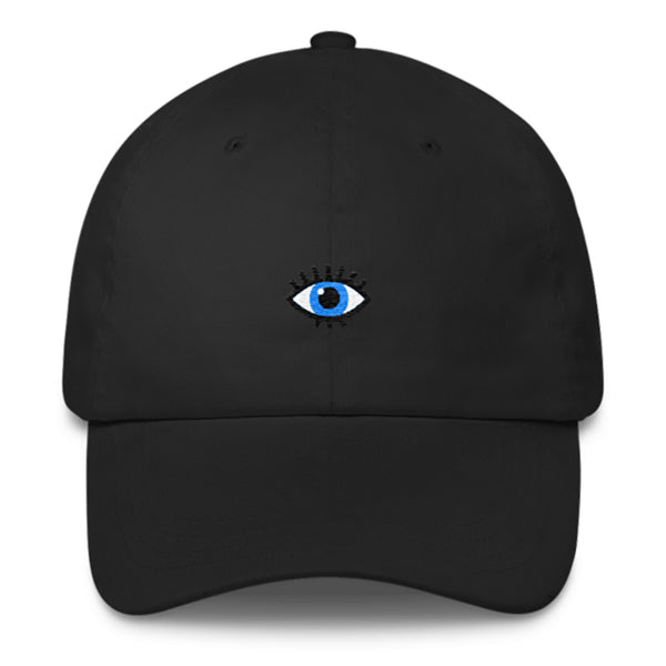 Eye Dad Hat-Shelfies-Black-| All-Over-Print Everywhere - Designed to Make You Smile