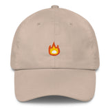 Fire Dad Hat-Shelfies-Beige-| All-Over-Print Everywhere - Designed to Make You Smile