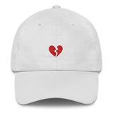 Heartbreak Dad Hat-Shelfies-White-| All-Over-Print Everywhere - Designed to Make You Smile