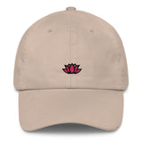 Lotus Dad Hat-Shelfies-Beige-| All-Over-Print Everywhere - Designed to Make You Smile