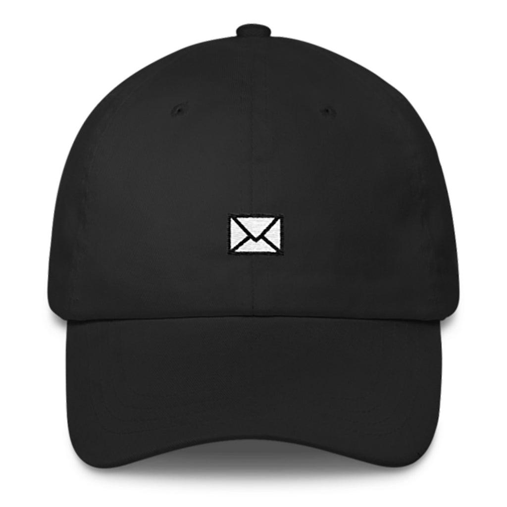Mail Dad Hat-Shelfies-Black-| All-Over-Print Everywhere - Designed to Make You Smile
