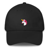 Unicorn Dad Hat-Shelfies-Black-| All-Over-Print Everywhere - Designed to Make You Smile