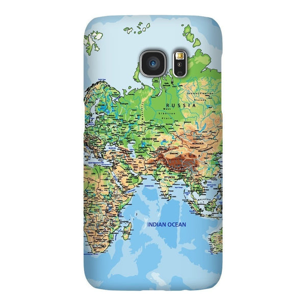 World Map Europe & Asia Smartphone Case-Gooten-Samsung S7-| All-Over-Print Everywhere - Designed to Make You Smile