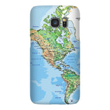 World Map The Americas Smartphone Case-Gooten-Samsung S7-| All-Over-Print Everywhere - Designed to Make You Smile