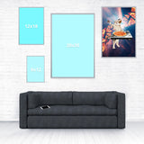DJ Pizza Cat Poster-Shelfies-16 x 24-| All-Over-Print Everywhere - Designed to Make You Smile
