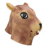 Squirrel Animal Head Mask-Shelfies-| All-Over-Print Everywhere - Designed to Make You Smile