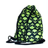 Alienz Drawstring Bag-Shelfies-One Size-| All-Over-Print Everywhere - Designed to Make You Smile