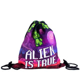 Alien is True! Drawstring Bag-Shelfies-One Size-| All-Over-Print Everywhere - Designed to Make You Smile