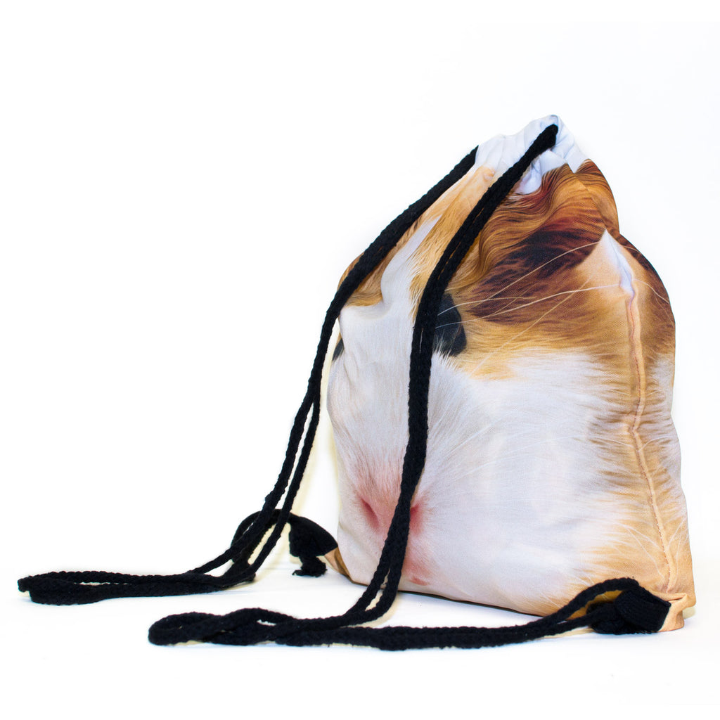 Guinea Pig Face Drawstring Bag Shelfies
