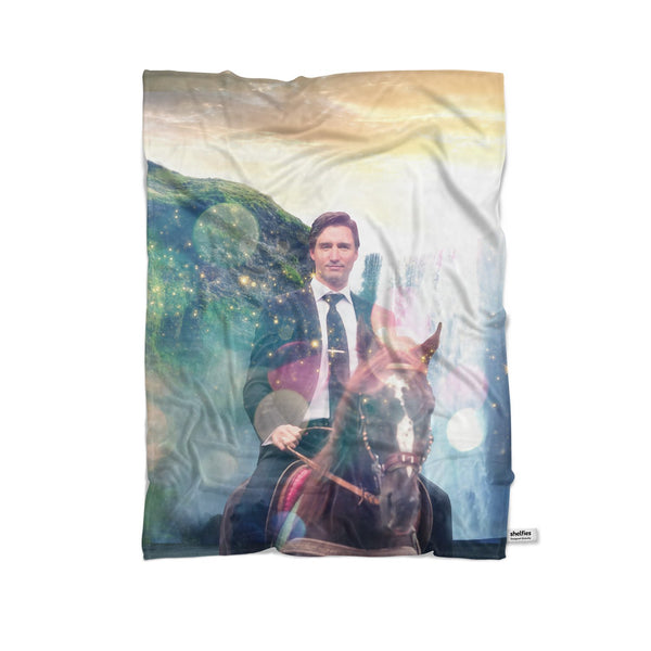 Dreamy Trudeau Blanket-Gooten-Cuddle-| All-Over-Print Everywhere - Designed to Make You Smile