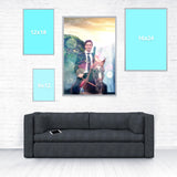 Dreamy Trudeau Poster-Shelfies-20 x 30-| All-Over-Print Everywhere - Designed to Make You Smile