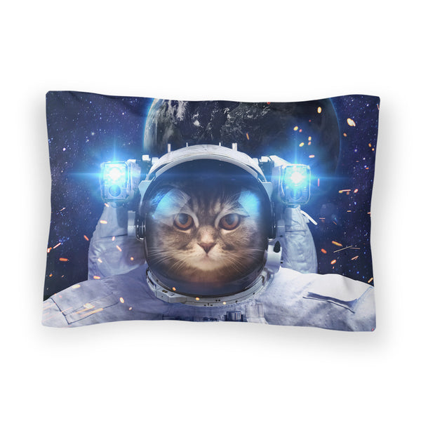 Astronaut Cat Duvet Cover-Gooten-| All-Over-Print Everywhere - Designed to Make You Smile