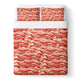 Bacon Invasion Duvet Cover-Gooten-Queen-| All-Over-Print Everywhere - Designed to Make You Smile