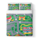 Carpet Track Duvet Cover-Gooten-Queen-| All-Over-Print Everywhere - Designed to Make You Smile