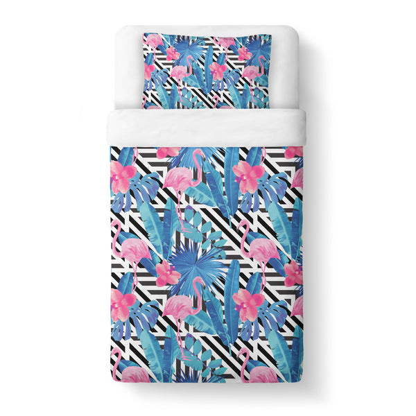 Flamingo Duvet Cover-Gooten-| All-Over-Print Everywhere - Designed to Make You Smile