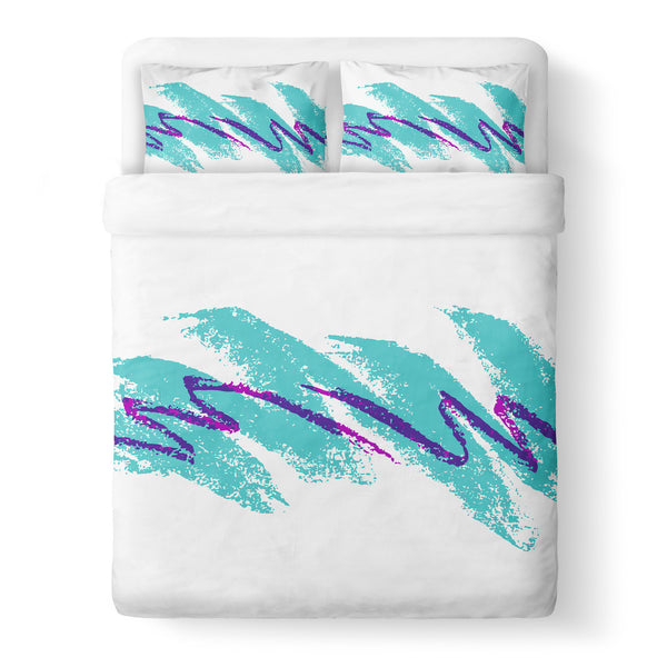 Jazz Wave Duvet Cover-Gooten-Queen-| All-Over-Print Everywhere - Designed to Make You Smile