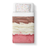 Neapolitan Sprinkles Duvet Cover-Gooten-| All-Over-Print Everywhere - Designed to Make You Smile