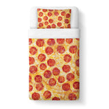 Pizza Invasion Duvet Cover-Gooten-Twin-| All-Over-Print Everywhere - Designed to Make You Smile