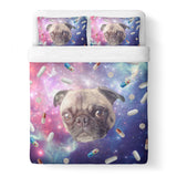 Pugs with Drugs Duvet Cover-Gooten-Queen-| All-Over-Print Everywhere - Designed to Make You Smile