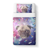 Pugs with Drugs Duvet Cover-Gooten-Twin-| All-Over-Print Everywhere - Designed to Make You Smile