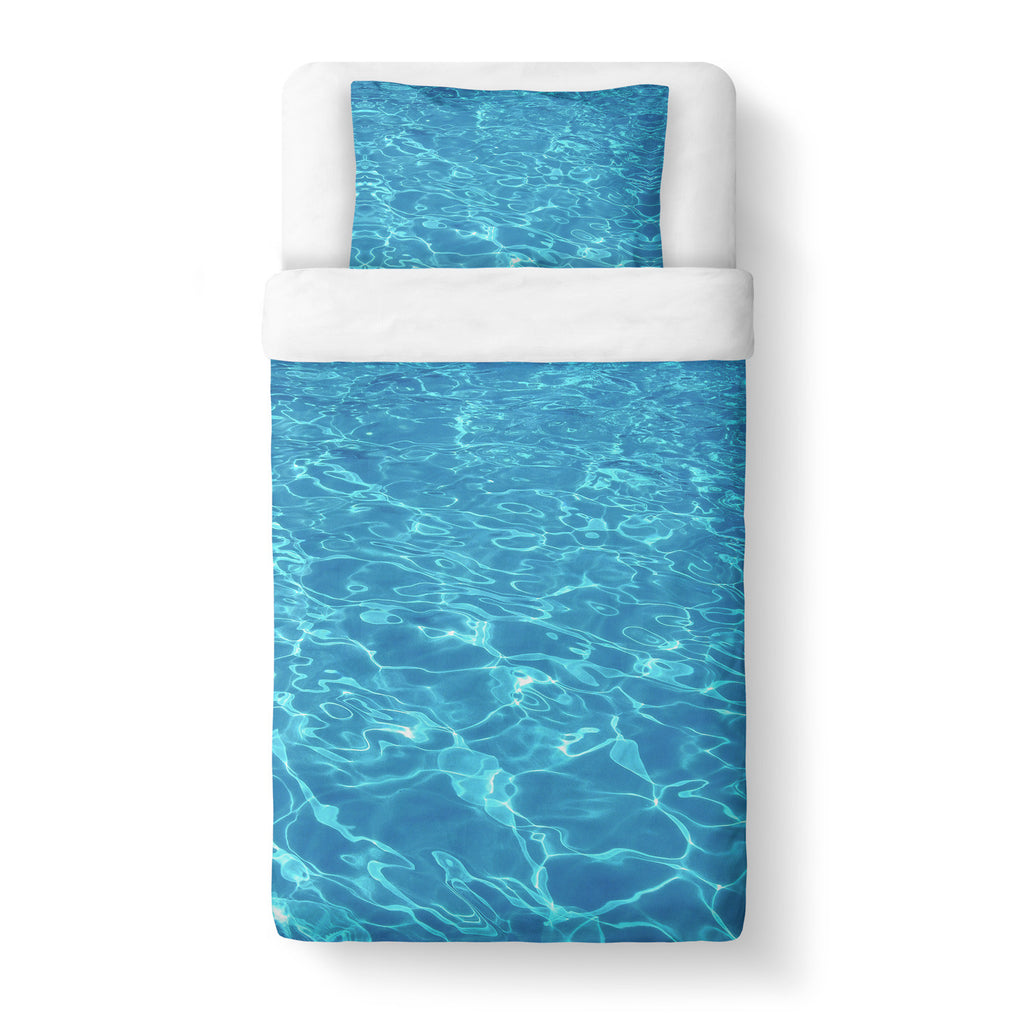 Water Duvet Cover-Gooten-Twin-| All-Over-Print Everywhere - Designed to Make You Smile